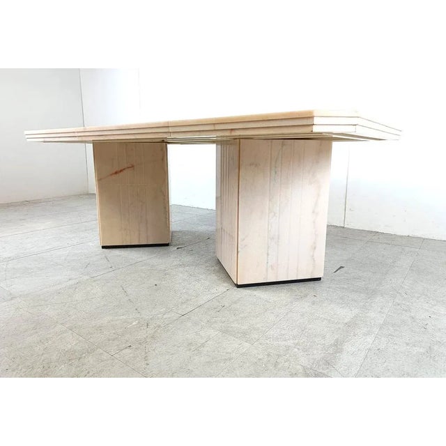 Vintage Marble Dining Table, 1970s For Sale - Image 3 of 12