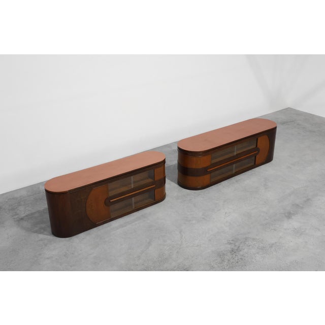 Large Art Deco Counters attributed to De Coene, Belgium, 1920s, Set of 2 For Sale - Image 12 of 18