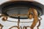 Round Leather Top Metal Base Coffee Table For Sale - Image 13 of 13