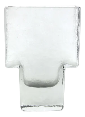 Large Glass Vase by Ambrigio Pozzi for Riedel, 1960s