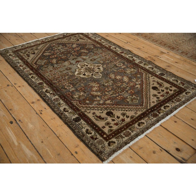 Vintage Distressed Hamadan Rug - 3'6" x 5'3" For Sale - Image 11 of 11