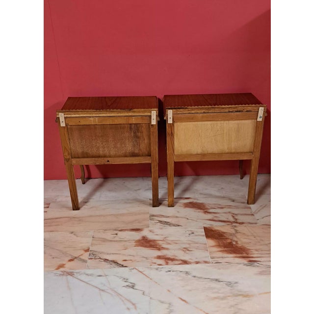 Vintage Bedside Tables, 1960s, Set of 2 For Sale - Image 10 of 11
