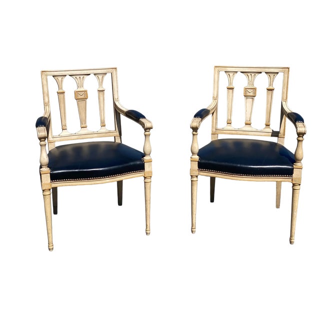 Early 20th Century Antique French Chairs - a Pair For Sale - Image 9 of 9