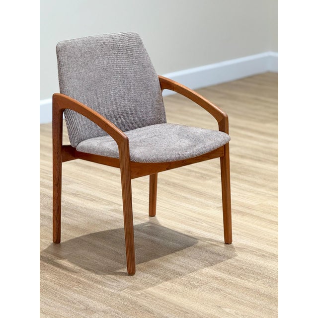 Danish Knife Chairs from K.S, 1960s, Set of 6 For Sale - Image 10 of 13