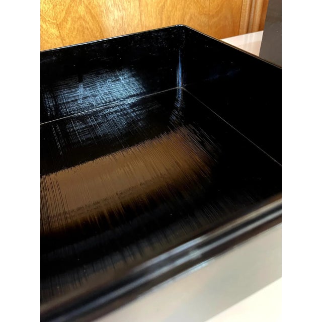 Japanese Lacquer Maki-E Tiered Suzuribako and Ryoshibako For Sale - Image 12 of 13