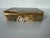 Brown 1960’s Italian Vintage Agate Stone Jewelry Box With Gilt Brass Hardware For Sale - Image 8 of 10