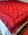 Maroon Vintage Bedspread in Cotton, 1930s For Sale - Image 8 of 18