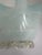 Vintage Murano Celadon Aqua Fazzoletto Handkerchief Art Glass Vase For Sale - Image 10 of 13