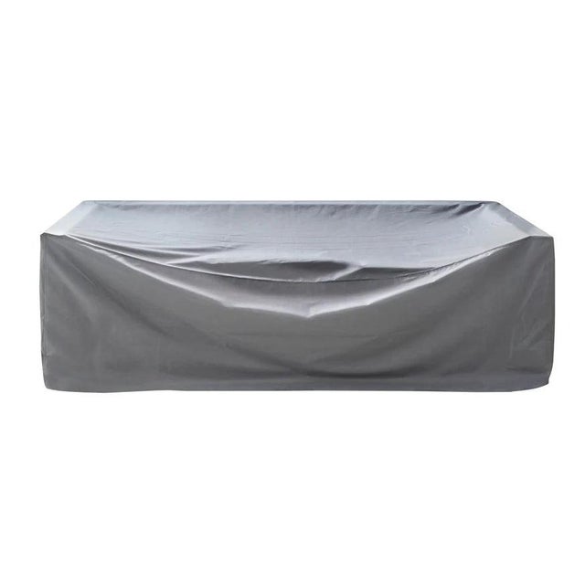Modern Cypress Teak Wood Sofa With Gray Color Rope Design For Sale - Image 3 of 13