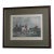 English Hunt Scene Colored Engraving Framed & Matted For Sale