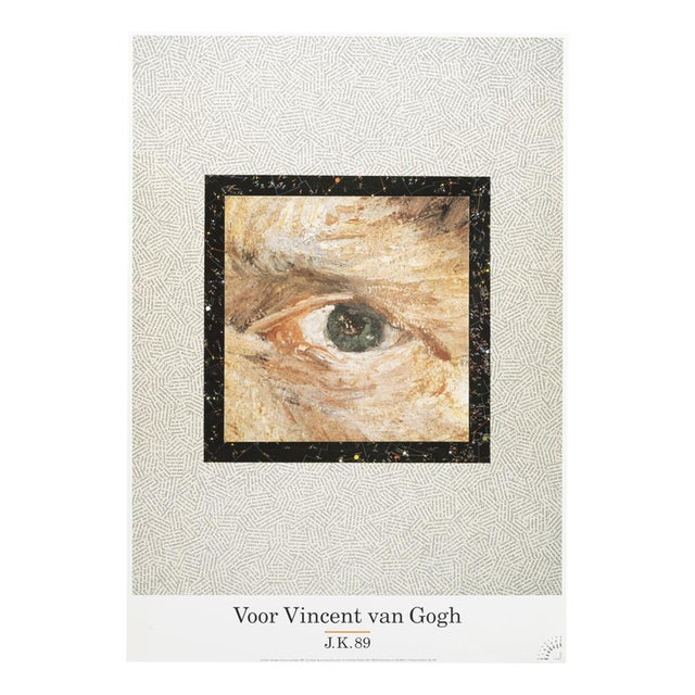 Homage to van Gogh Poster after Jiri Kolár, 1990 For Sale