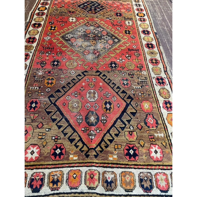Antique Caucasian/Kazak Rug, For Sale In Chicago - Image 6 of 8