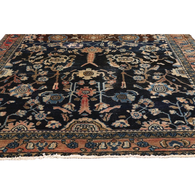 Late 19th Century Persian Malayer Rug, 5’02 X 11’00 For Sale - Image 4 of 10