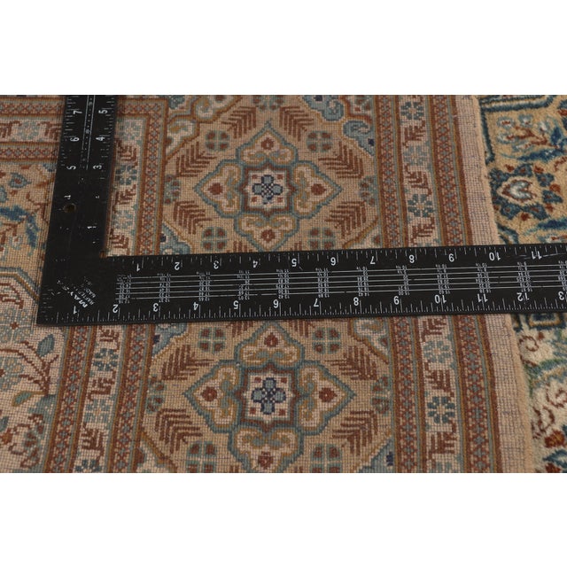 Textile Vintage Persian Kashan Rug, 04'05 X 07'05 For Sale - Image 7 of 10