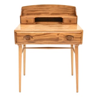 Vintage Writing Desk in Elm from Ercol, 1960s For Sale