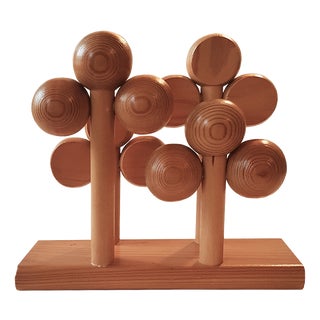 Scandinavian Letter Holder by Aarikka, Finland, 1970s For Sale