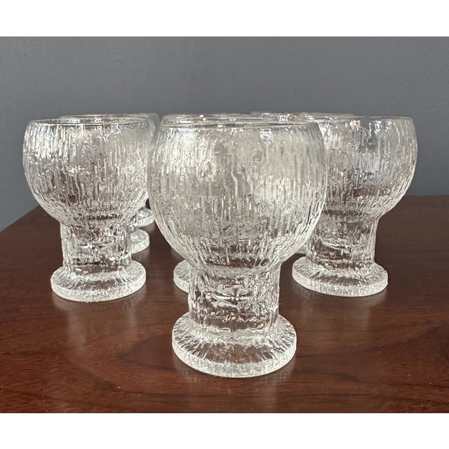 1970s 1970s Mid Century Iittala Finland Kekkerit Set of 32 Stemware Pieces by Timo Sarpaneva For Sale - Image 5 of 10