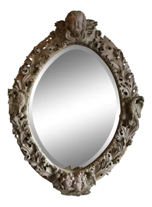 19th C. Italian Rococo Mirror
