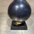 Mid Century Modern Black Ceramic Table Lamp Teardrop Shape Eames Era For Sale - Image 9 of 11