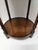 Wood Burlwood Veneer Round Side Table With Drink Tray For Sale - Image 7 of 10