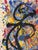 Mid-Century Modern Large Double-Sided Abstract Expressionist Painting Signed Hendrik Grise For Sale - Image 3 of 8