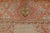 Antique Oushak Carpet With Medallion on a Pale Green Field With Vivid Border 9'11"x13'5" For Sale - Image 9 of 12