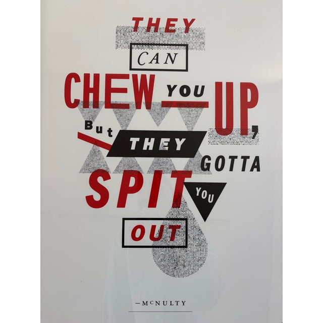 This bold typographic poster from The Wire Project, designed by graphic designer Oliver Munday in 2013. It was a part of a...