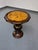 Beautiful vintage octagon pen shell and tortoiseshell accent table by Maitland Smith. Features a tortoiseshell top...