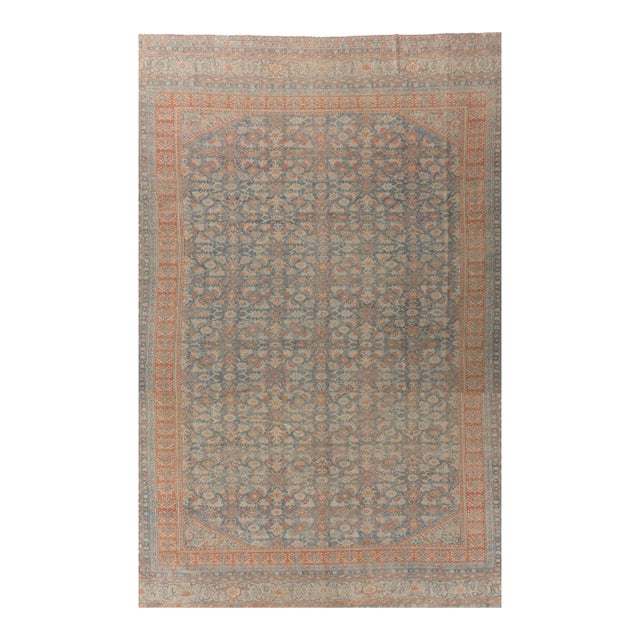 Vintage Circa 1940 Bibikabad Rug 10'6 X 13' For Sale
