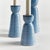 Made of a highfired, durable stoneware, and finished with a dynamic reactive glaze, these candle stands are a beautiful...