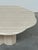 French Sculptural Travertine Flower Coffee Table, 1980s For Sale - Image 11 of 16