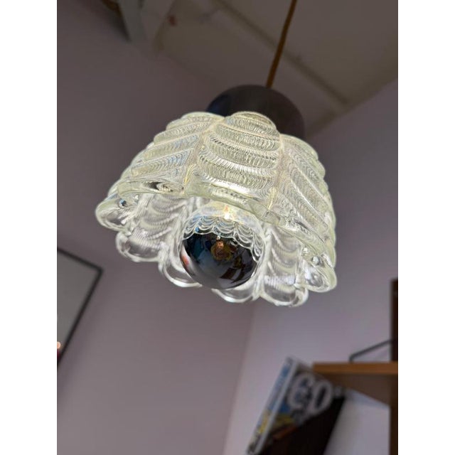 Type 1545-02 Pendant Lamp in Flower Shape from VEB Narva For Sale - Image 11 of 11