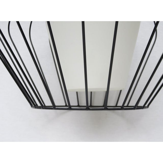 Mid-Century Modern String Pendant Lamp in Glass and Brass, 1950s For Sale - Image 13 of 18