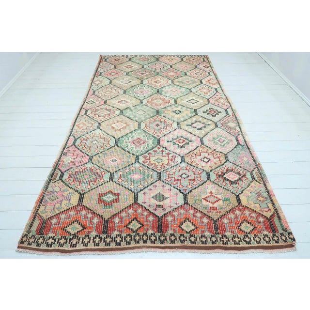 Vintage Oriental Ghordes Kilim Flat Weave Rug For Sale - Image 13 of 13