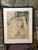 Drawing/Sketching Materials Vintage Original Charcoal Drawing of Male For Sale - Image 7 of 7
