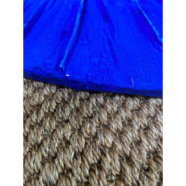 Early 21st Century Patrick Coussot Bex, K Blue Circle, 2021, Acrylic on Canvas For Sale - Image 5 of 7