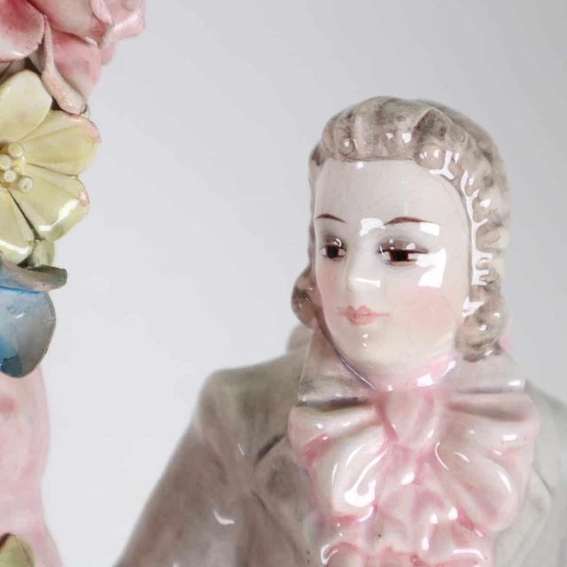 Large Vintage Italian Denrose Ceramic Figurine For Sale - Image 10 of 18