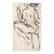 Female Painting on Unprimed Canvas by Anna Pepe For Sale