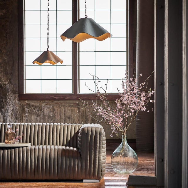 Inspired by the iconic Swiss-designed handkerchief planters but reinterpreted in a delicate feminine twirl. Our large...