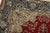 Textile Kerman Rug 7’10” X 11’4” Red Wool Vintage Traditional Hand-Knotted Carpet For Sale - Image 7 of 15