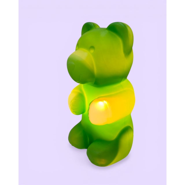 Vintage Teddy Bear Night Light from Messow, 1980s For Sale - Image 6 of 11