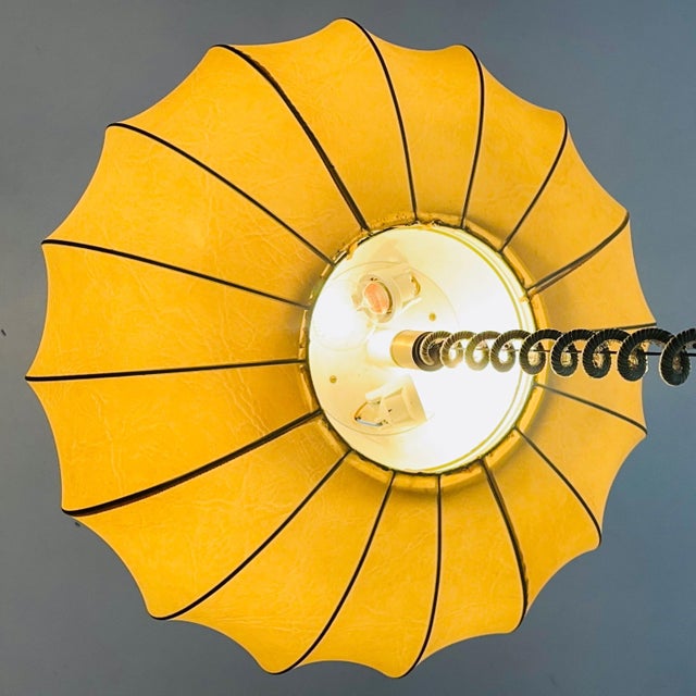 Big Space Age Pendant Lamp by Achille & Pier Giacomo Castiglioni, Bovezzo, Italy For Sale - Image 4 of 11