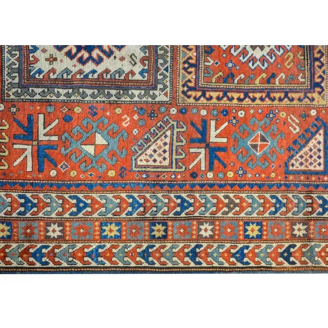 Late 19th Century Kazak Rug For Sale In Chicago - Image 6 of 9