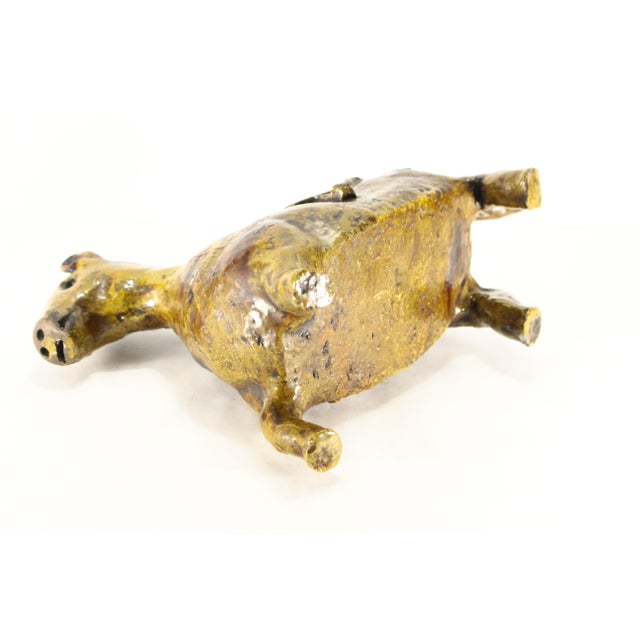 Mid 20th C. Earthenware Ceramic Horse Coin Bank, Mexican Barrio De La Luz For Sale - Image 18 of 18