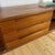Brown Vintage Teak Sideboard with Rounded Edges and Retracting Doors For Sale - Image 8 of 14
