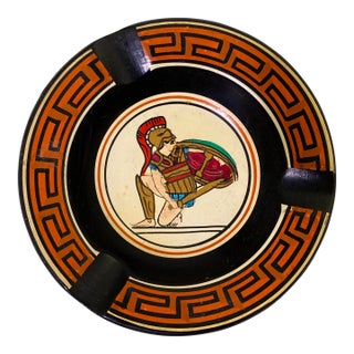 Greek Pottery Ashtray For Sale