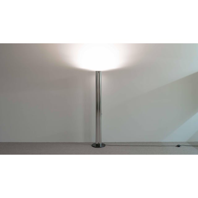 Megaron Terra Floor Lamp in Chrome by Gianfranco Frattini for Artemide, 1990s For Sale - Image 18 of 18