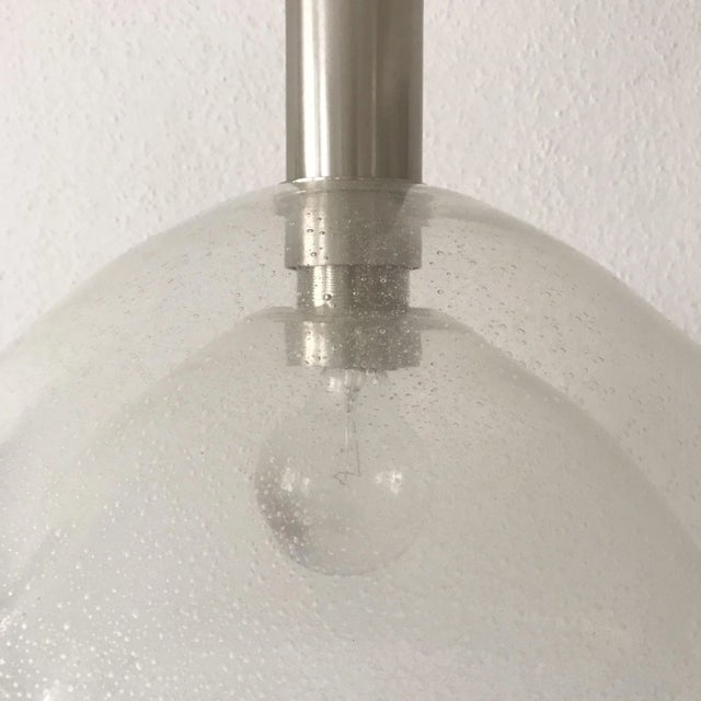 1960s Mid-Century Murano Glass Pendant Lamp from Mazzega, 1960s For Sale - Image 5 of 13