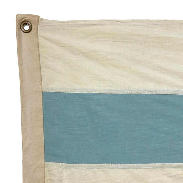 This new Chicago flag is made from 100% linen cloth in yellowed off-white, then hand-dyed and gently distressed for a worn...