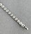 Silver 7.29 Ct Diamond Tennis Bracelet For Sale - Image 8 of 8